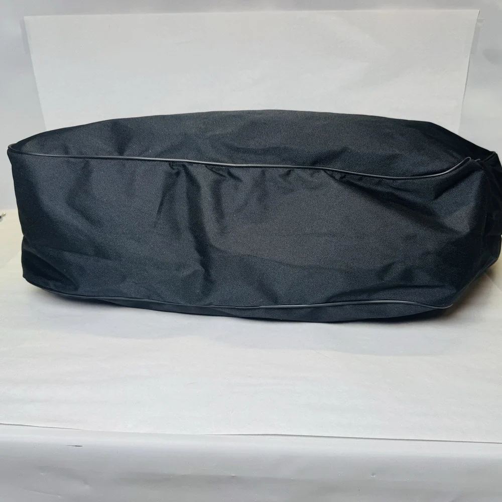 Harley-Davidson Angled Touring Bag Black Soft‎ Motorcycle Luggage Zipper Canvas